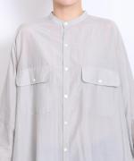 コットンシルクローン　ドルマンワンピース